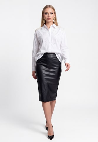 faina - Blusa en blanco