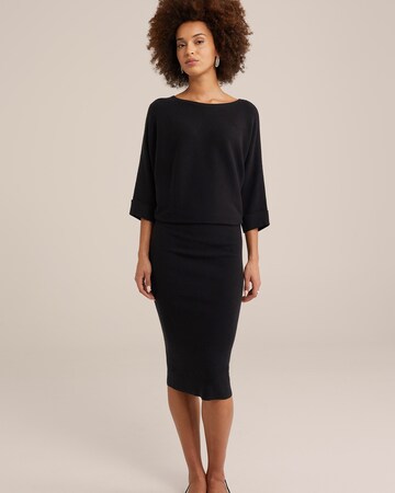 WE Fashion - Vestido de punto en negro