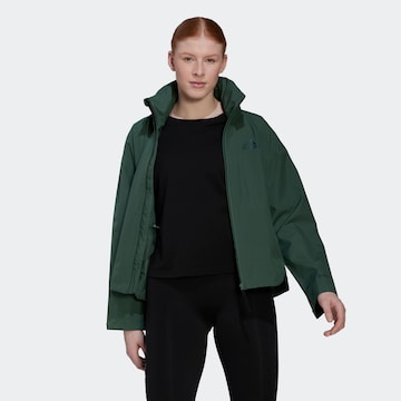 ADIDAS SPORTSWEAR Outdoor Jacket 'Traveer' in Green: front