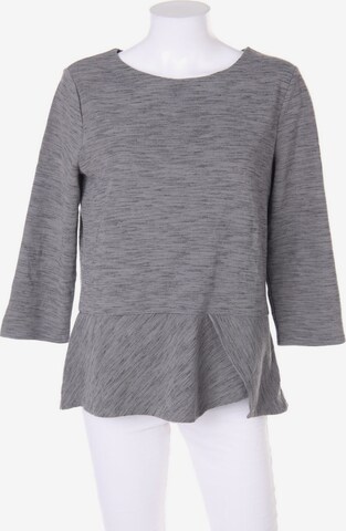 Chico'S Sweatshirt & Zip-Up Hoodie in L in Grey: front
