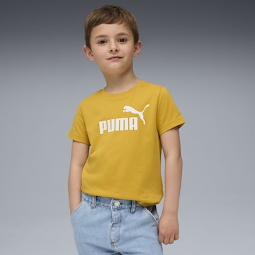 PUMA Shirt 'Ess No. 1' in Yellow: front