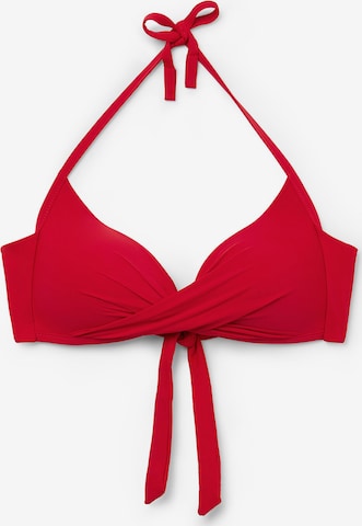 CALZEDONIA 'INDONESIA' Bikini Top in Rot: Vorderseite