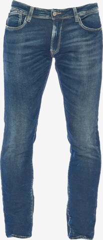 Le Temps Des Cerises Skinny Jeans '700/11JO' in Blue: front