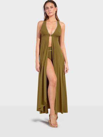PAIN de SUCRE - Vestido de playa 'Rosane' en verde: frente