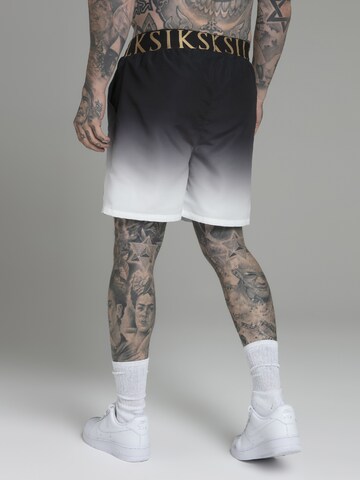 SikSilk Badeshorts in Schwarz