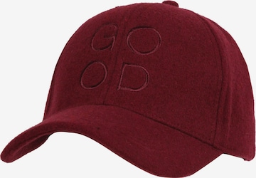 SAMAYA Cap 'Good' in Rot: Vorderseite