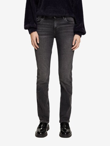 ESPRIT Regular Jeans in Black: front