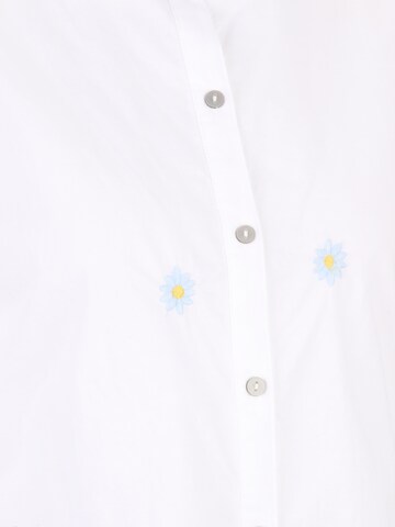 Only Petite Bluse 'ONLCANDY' in Weiß