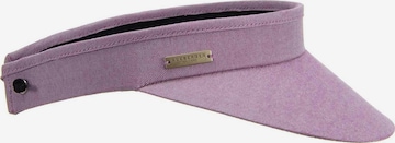Seeberger Hat 'Visor' in Purple: front
