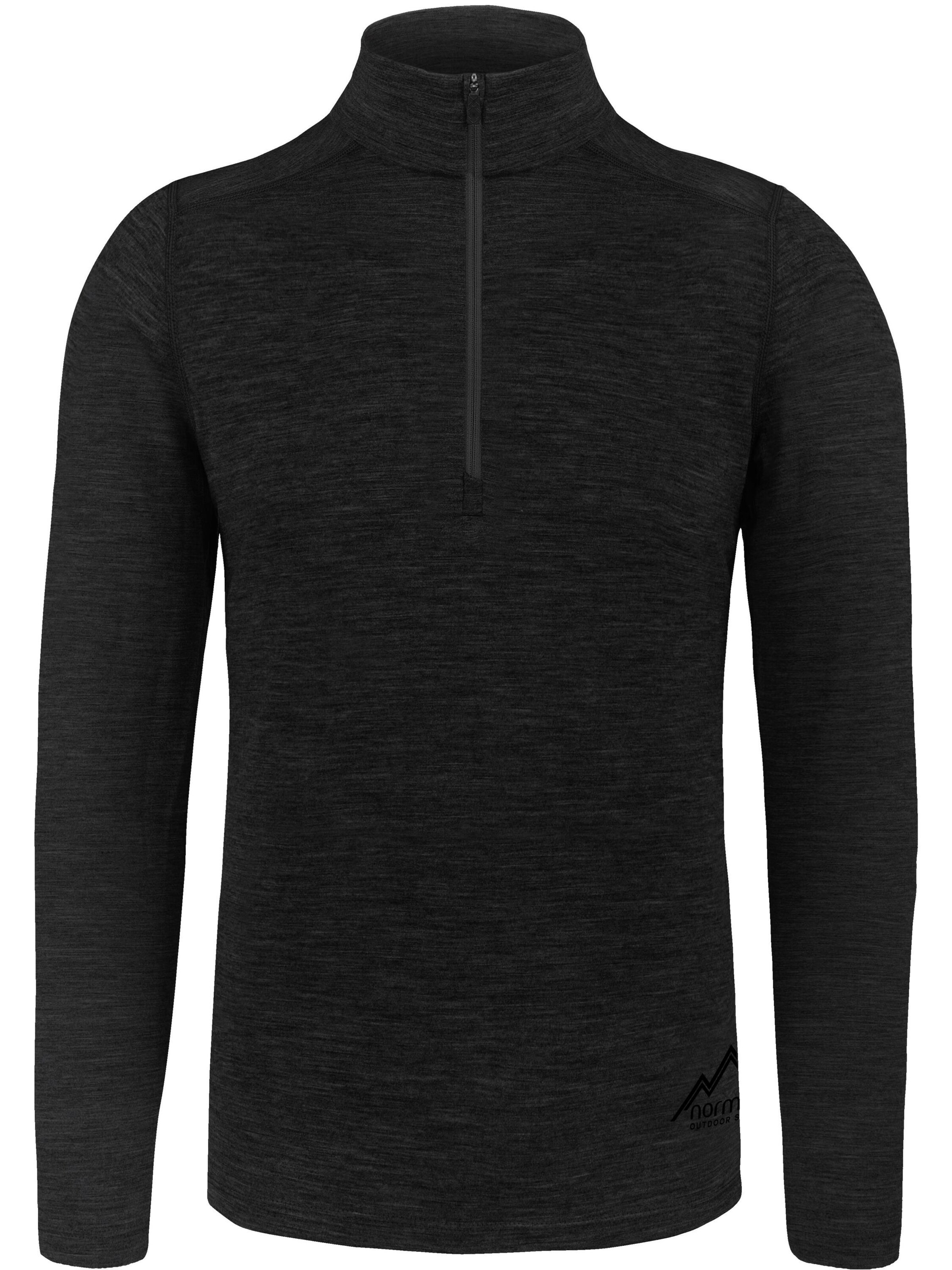 normani Sports sweater 'Canberra' in Black: front