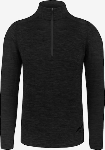 normani Athletic Sweater 'Canberra' in Black: front