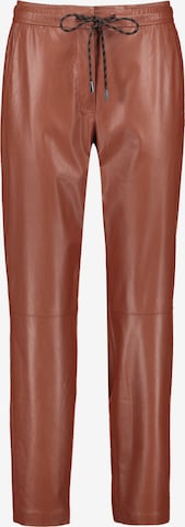 GERRY WEBER Loosefit Broek in Bruin: voorkant