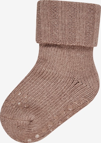 STERNTALER Socken in Braun: Vorderseite