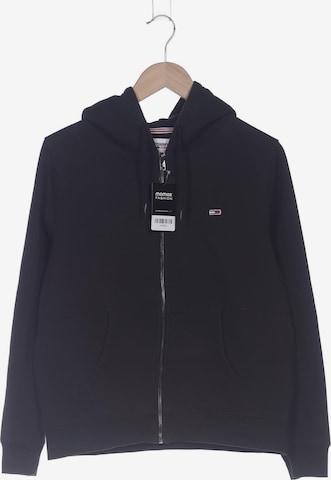 Tommy Jeans Kapuzenpullover L in Schwarz: Vorderseite