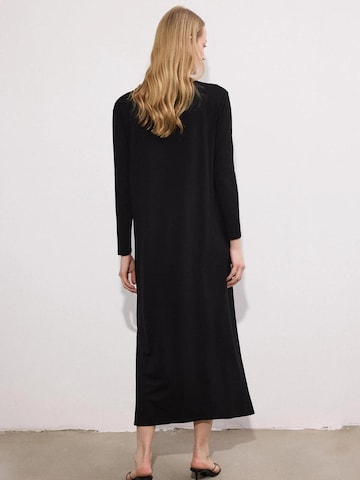 Robe 'Basic Viscose Dress' Touché Privé en noir
