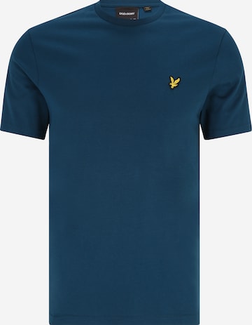 Lyle & Scott Tričko – modrá: přední strana