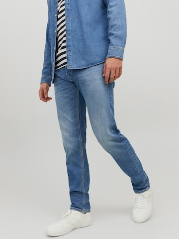 Regular Jean 'Mike Wood' JACK & JONES en bleu : devant