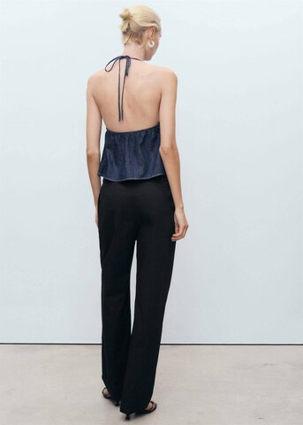 MANGO Loosefit Hose 'Mara' in Schwarz