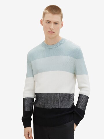 TOM TAILOR DENIM Sweater in Mixed colours: front