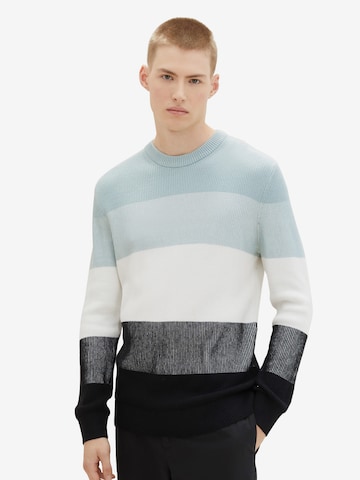 TOM TAILOR DENIM Sweater in Mixed colors: front