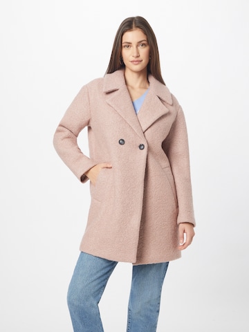 ABOUT YOU Between-Seasons Coat 'Fabia' in Pink: front