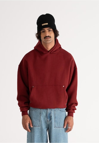 Prohibited Sweatshirt 'Verdant Reverie' i rød: forside