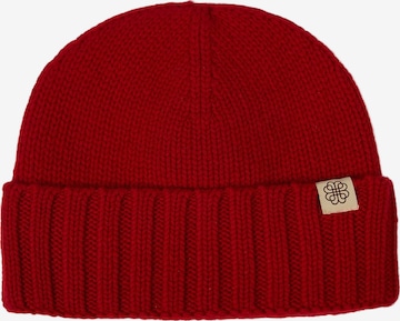 GOBI Cashmere Mössa 'Unisex Beanie' i röd: framsida