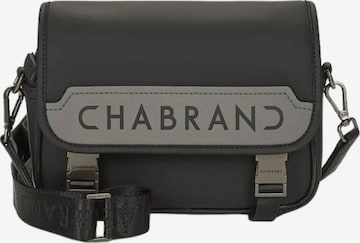 Sacs à main 'Chabrand Sacoche zippée Touch Bis Noir/Gris' Chabrand en noir : devant