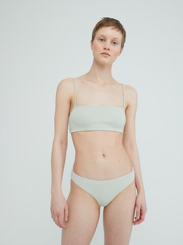 EDITED Bustier Bikinitop 'Fanny' in Groen: voorkant