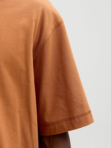 T-Shirt 'JORNorrebro' JACK & JONES en marron