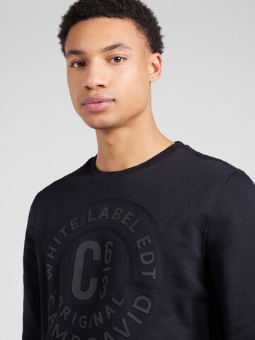 Sweat-shirt CAMP DAVID en noir