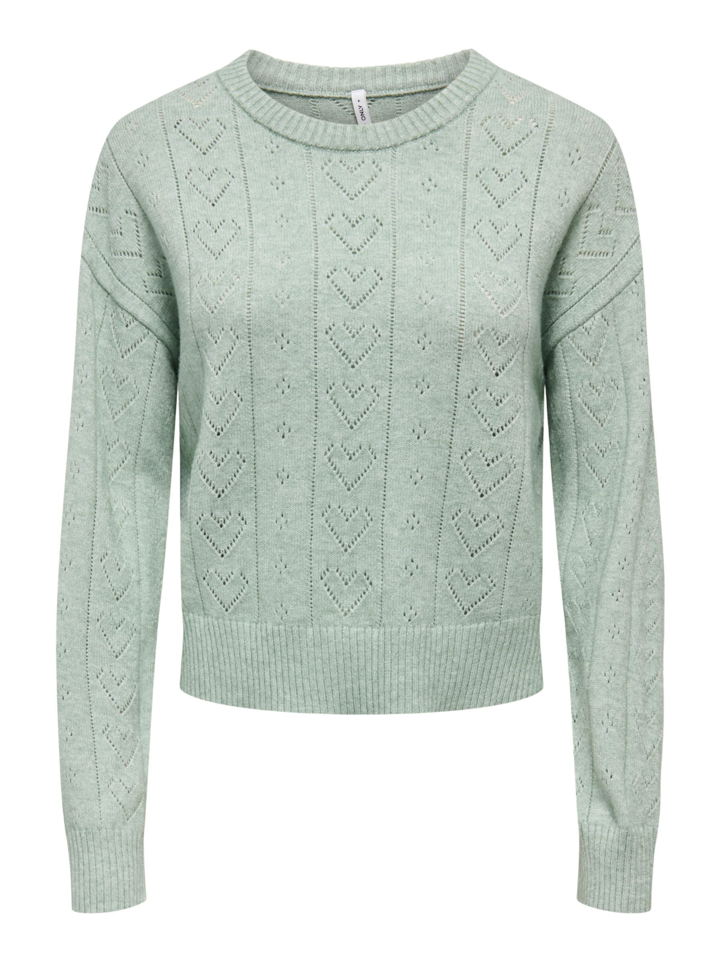 ONLY Jersey 'ONLIsa' en verde pastel, Vista del producto