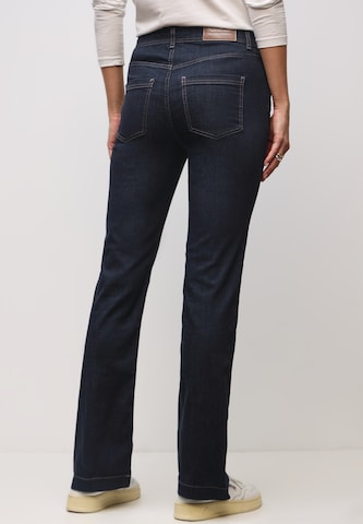STREET ONE Bootcut Jeans in Blau