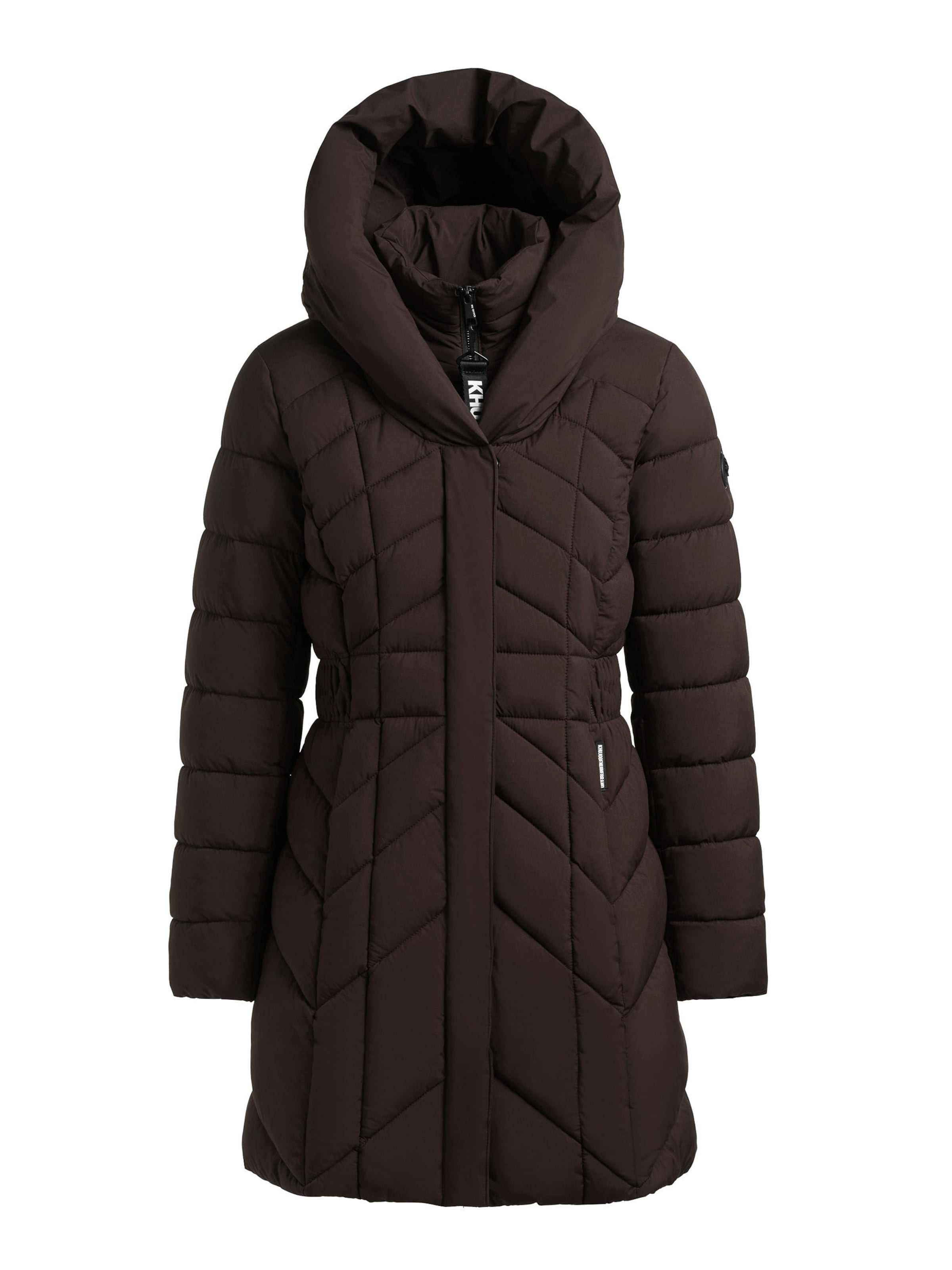 Cappotto invernale 'Purch' di khujo in marrone: frontale