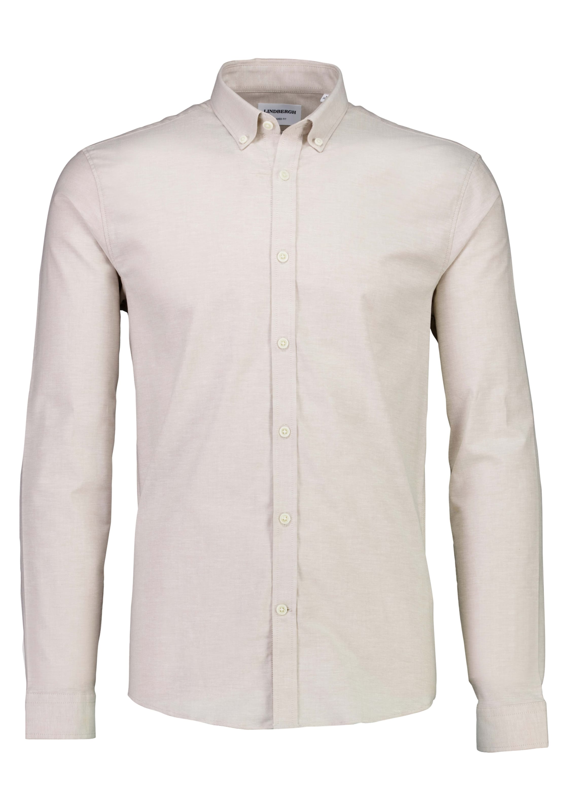 Lindbergh Regular fit Business Shirt in Grey: front