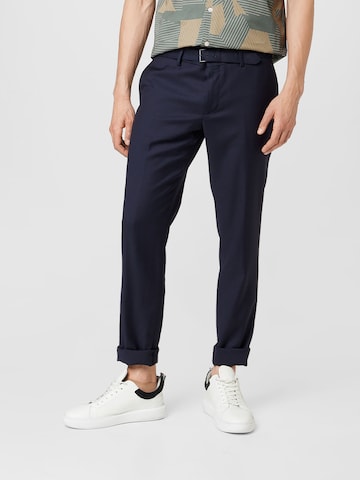 The Kooples Regular Hose in Blau: predná strana