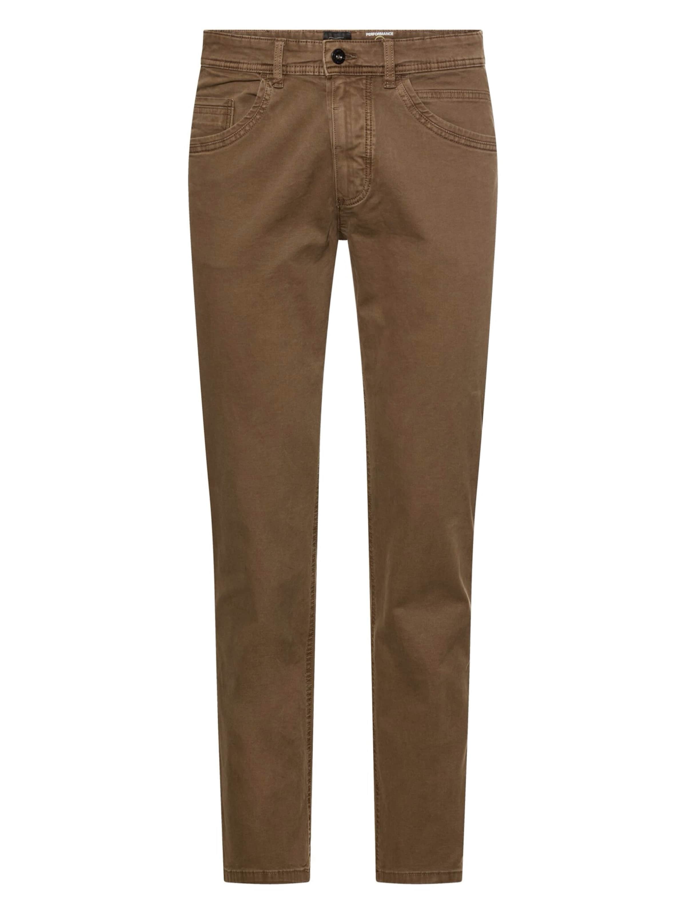 Regular Pantalon CAMEL ACTIVE en marron : devant