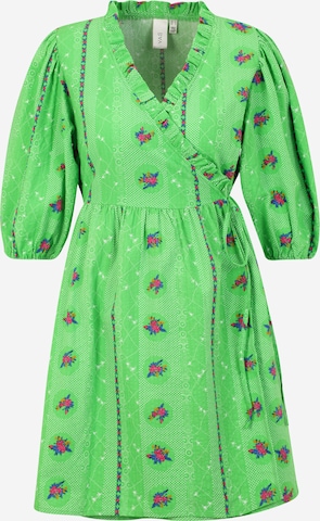 Y.A.S Petite Kjole 'PICNIC' i grøn: forside