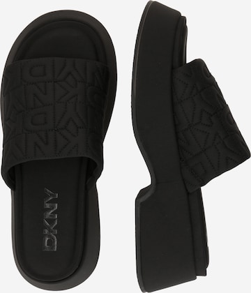 DKNY Klapki 'IDRIS' w kolorze czarny