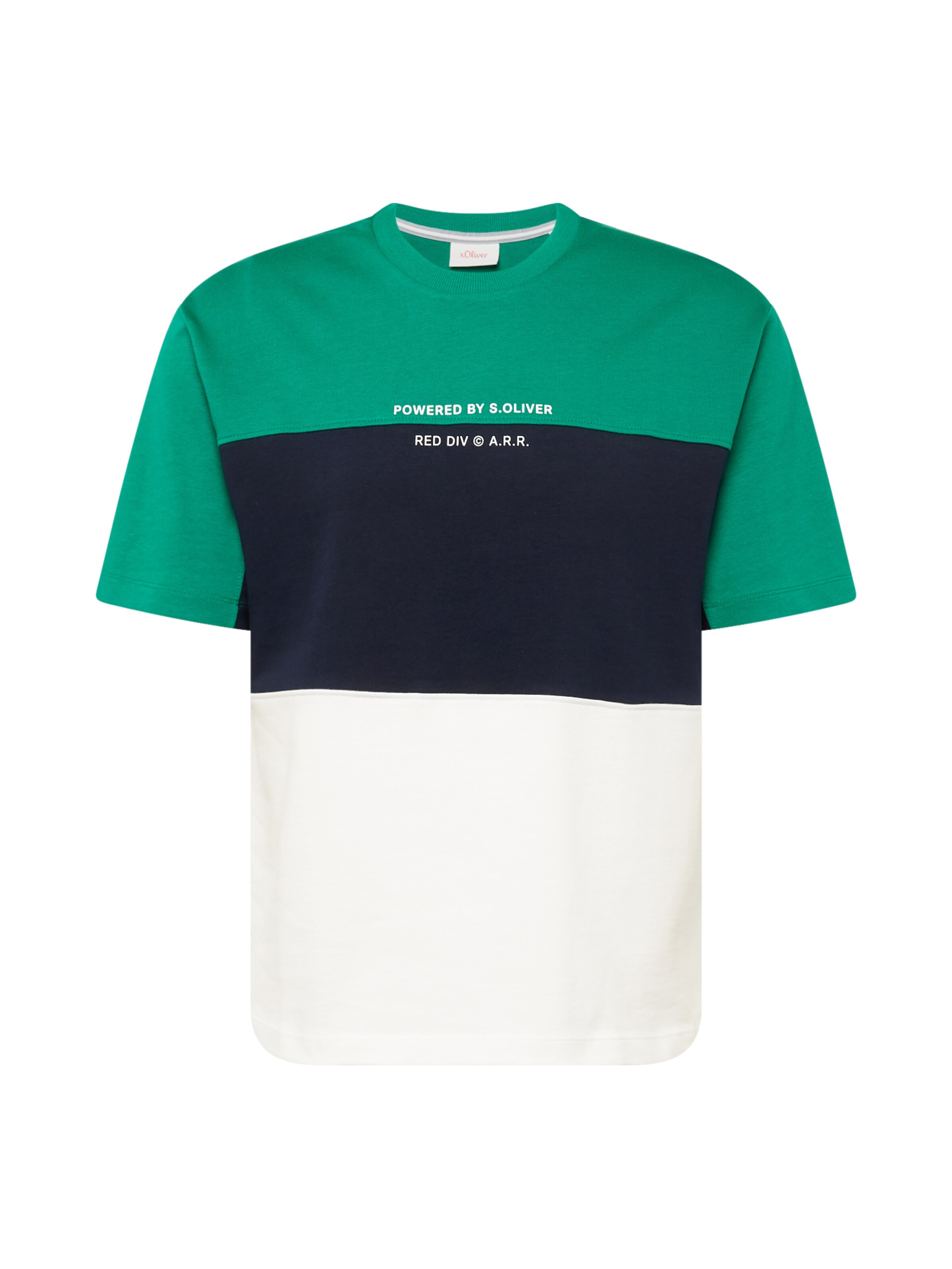 T-Shirt s.Oliver en vert : devant