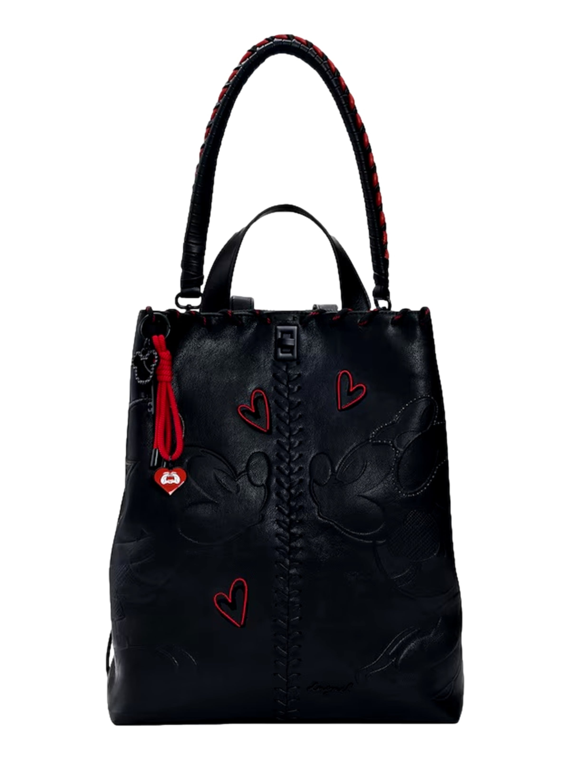 Sac à dos 'All Mickey' Desigual en noir : devant