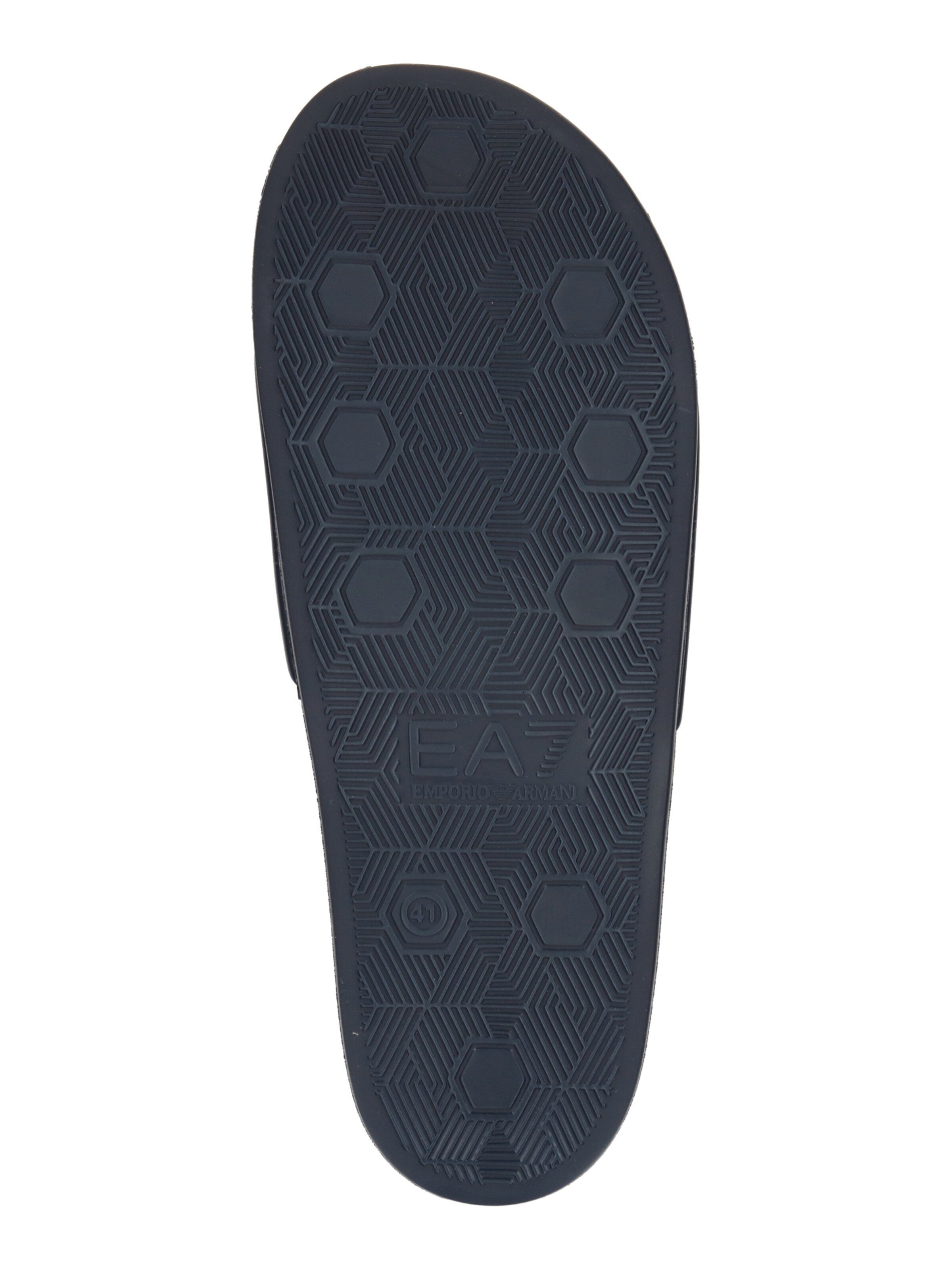 EA7 Emporio Armani Pantofle – modrá