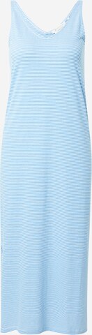 TOM TAILOR DENIM Letní šaty – modrá: přední strana