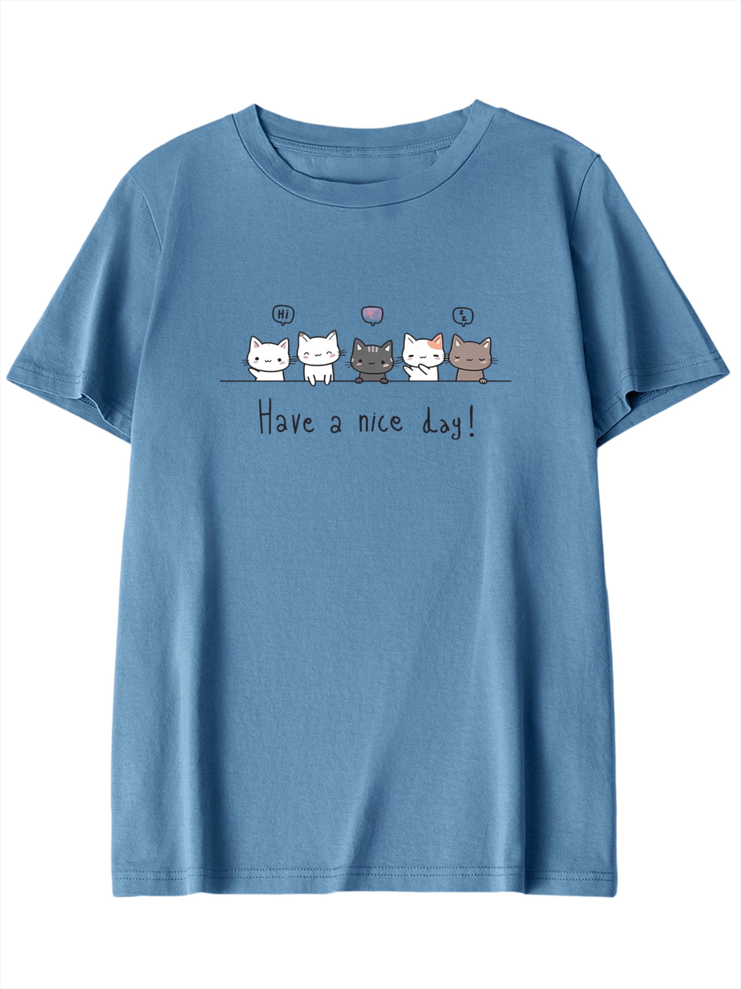 GORHEY Shirt in Blauw: voorkant