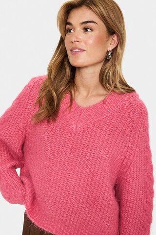 SAINT TROPEZ Pullover i pink