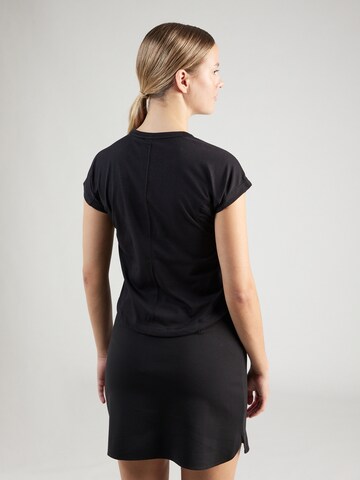 Calvin Klein Sport Функционална тениска 'HYBRID' в черно