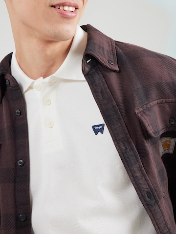 WRANGLER Tričko – bílá