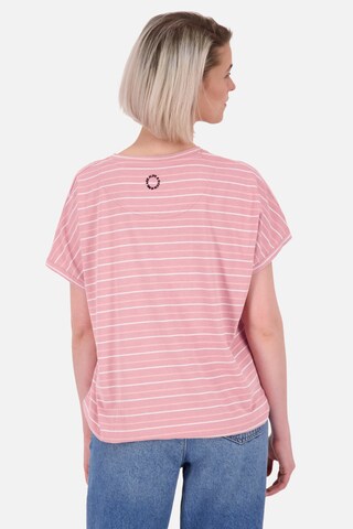 Alife and Kickin T-Shirt 'SunAK' in Pink