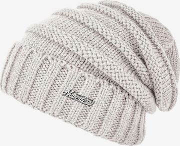 Neverless Beanie 'Model 36931' in White: front