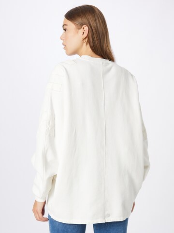 Sweat-shirt Elias Rumelis en blanc